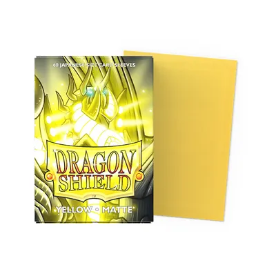 Immagine prodotto di Manicotti Dragon Shield - Giallo opaco (60 manicotti)