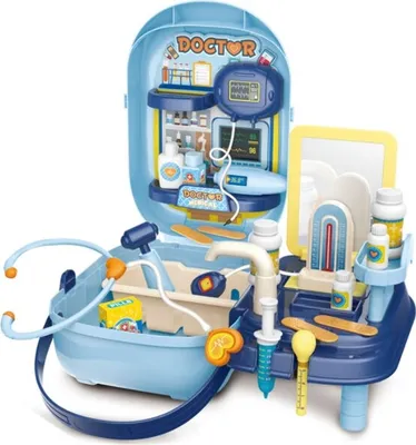 Obrázek produktu pro Lékařský set s příslušenstvím v kufru 34el. + Stůl
