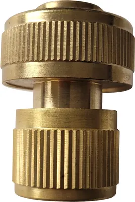 Produktbild von Schlauchstück ohne Wasserstopp 3/4" 3/4 Zoll Messing