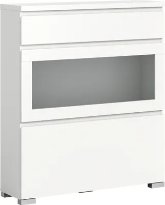 Produktbild von Schuhschrank >Shoelove< in Weiß - 95x109x27cm (BxHxT)