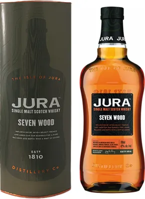 Immagine prodotto di Jura Seven Wood Single Malt Scotch Whisky in confezione regalo | 42 % vol | 0,7 l