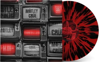 Image de Mötley Crüe : Mötley Crüe : Cancelled (Limited Edition) (Red W/ Black Splatter Vinyl) - - (LP / C)