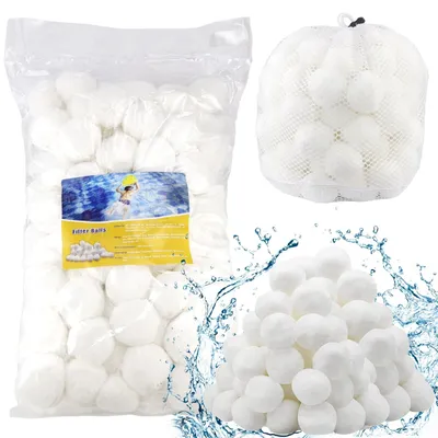 Produktbild von Filterbälle, Schwimmbadfilterbälle für Sandfilteranlagen, 700 g, Schwimmbadfilterbälle, Filterbälle für Schwimmbäder, Filterpumpe, Aquarium, Sandfilteranlage