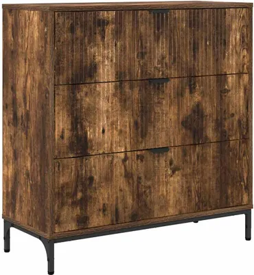Obrázok produktu pre Servírovacia skriňa so zásuvkou Dymová dub 79,5 x 33 x 82 cm