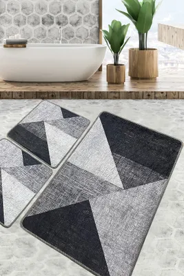 Immagine prodotto di Mijolnir, Phell- CHL5316, grigio, tappetini da bagno, 700 gr/m², 100% POLIESTERE