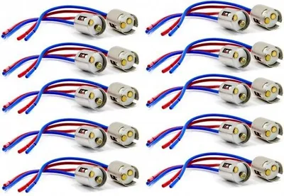Produktbild von Keramiksockelwürfel P215W 1157 für Beleuchtung 12V 24V x 10