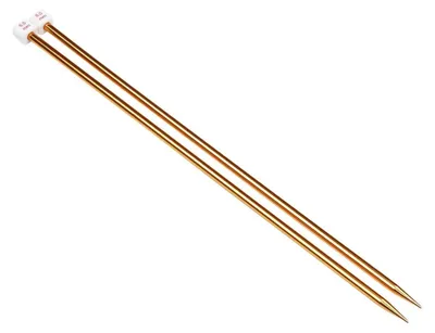 Produktbild von Stricknadeln 6,0 mm 35 cm Aluminium einspitzig Paar