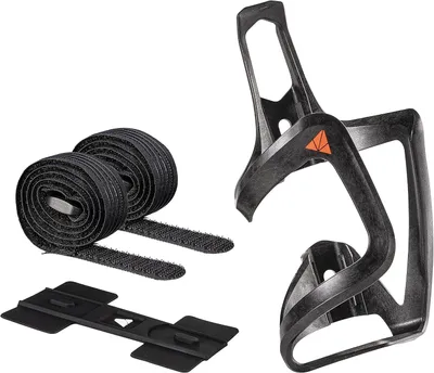 Productafbeelding van Bidonhouder carbon met band - Zijdelingse uitname - Voor e-bikes