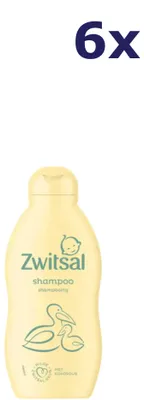 Produktbild von 6x Zwitsal Shampoo 200 ml