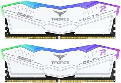 Immagine prodotto di DIMM 32 GB DDR5-7200 (2x 16 GB) doppio kit (bianco, FF4D532G7200HC34ADC01, Delta RGB, INTEL XMP)