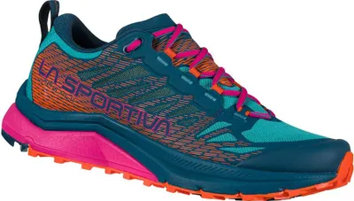 Immagine prodotto di Jackal II Donna, Calzature La Sportiva Mountain Running®, 37.5, Storm Blue/Lagoon (Blu) - La Sportiva