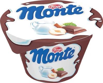Zdjęcie produktu dla Deser mleczny z orzechami laskowymi i czekoladą 150 g