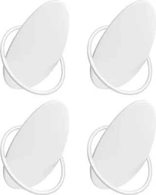 Produktbild von Songmics Garderobenhaken Kleiderhaken 4er Set Weiss