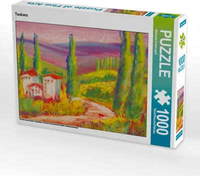 Produktbild von CALVENDO Puzzle Toskana | 1000 Teile Lege-Größe 64x48cm Foto-Puzzle für glückliche Stunden