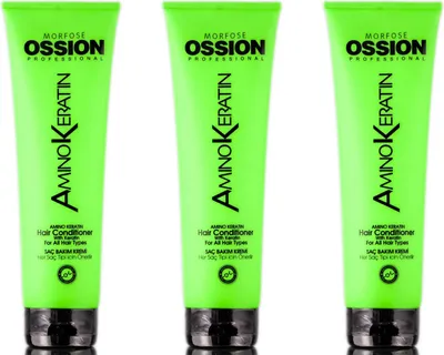 Produktbild von Ossion Amino Keratin Conditioner 3x200 ml