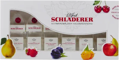 Immagine prodotto di Schladerer Acquavite di frutta Confezione degustazione 42% vol. 6 x 0,03 l