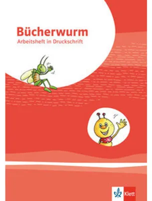 Produktbild von Bücherwurm Fibel. Arbeitsheft in Druckschrift mit Schreibtabelle Klasse 1