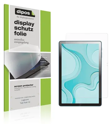 Immagine prodotto di 2x Pellicola Protettiva per Logicom Tab Fold 10 Protezione Schermo Antiriflesso dipos
