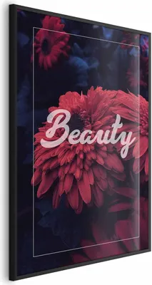 Produktbild von Posterpapier Poster - Beauty 29.7x42 cm Text b-C-0283-ao-a
