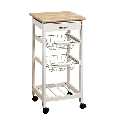 Obrázok produktu pre KESPER Kuchynský Vozík S Pracovnou Doskou 77 X 36 X 36 cm 25814