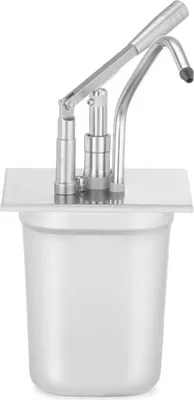 Obrázek produktu pro HENDI víko s dávkovačem pro GN nádoby, nerezová ocel, GN 1/6, 180x165mm