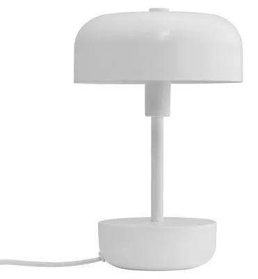 Produktbild von Tischlampe, Tischleuchte, Nachttischlampe, Schreibtischlampe, LED Leselampe Haipot weiß