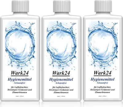 Produktbild von Wark24 Hygienemittel 1L Konservierungsmittel für Luftbefeuchter uvm. (3er Pack)