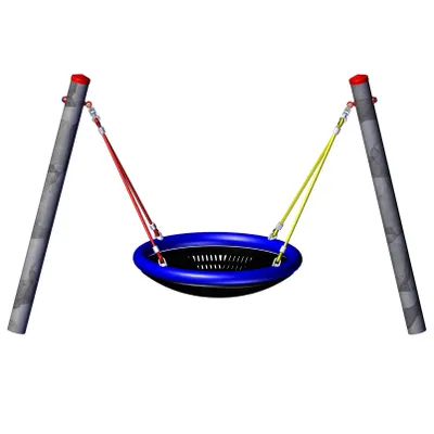 Produktbild von Huck Seilspielgeräte Einzelschaukel "Mini-M", Mit Mini-Vogelnest