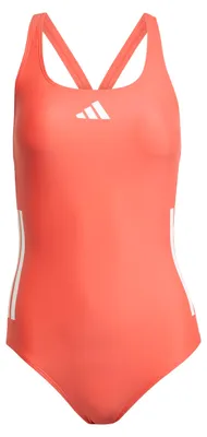 Produktbild von adidas 3-Streifen BLD C-Back Damen Badeanzug orange/weiß orange/weiß 36