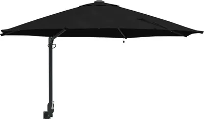 Immagine prodotto di vidaXL Ombrellone da giardino nero 248 x 248 x 148 cm