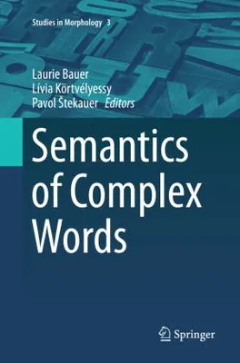 Immagine prodotto di Semantics of Complex Words