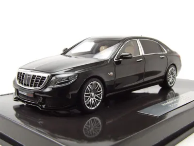Produktbild von Brabus 900 (Mercedes Maybach S 600) 2016 schwarz Modellauto 1:43 Minichamps