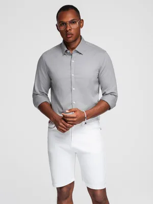 Produktbild von Ombre Clothing Langarmhemd für Männer Kamarat grau XL