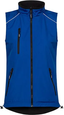 Produktbild von Reversible Weste C+ Plus Size Damen, Königsblau-Schwarz, XXXL