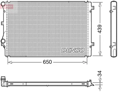 Obrázek produktu pro DENSO Chladič, chlazení motoru DRM32041