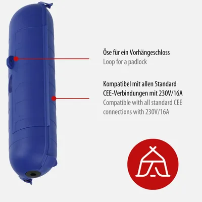 Produktbild von Brennenstuhl 1160540, 113 mm, 363 mm, 91 mm, 300 g