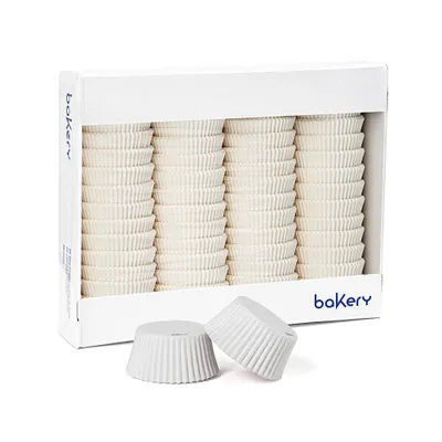Produktbild von Weiße Muffin-Körbchen 600 Stück 55x45mm