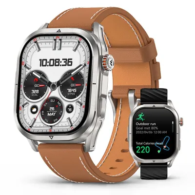 Produktbild von 2025 KOSPET MAGIC P10 Smartwatch Herren Smartwatch Damen mit GPS, 50 Tagen Akkulaufzeit, 1,96-Zoll-AMOLED-Display, 5 ATM Wasserdicht mit Android IOS