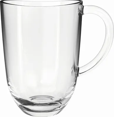 Produktbild von Leonardo Tasse Napoli, Glastasse, Becher, Kaffeetasse, Kalk-Natron Glas, klar, 380 ml, 024203