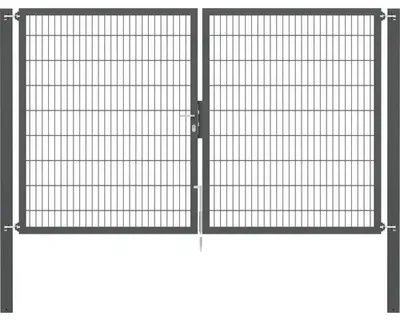 Obrázek produktu pro Alberts 637200 Doppeltor Flexo Plus mit Zubehör, anthrazit, Breite 300 cm, Höhe 180 cm