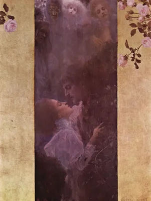 Produktbild von Lais Puzzle Gustav Klimt - Die Liebe 500 Teile