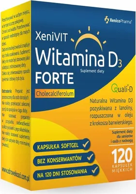 Produktbild von Xenicopharma Xenivit Vitamin D forte 120 K