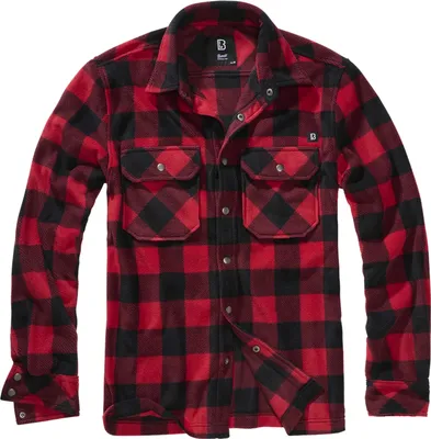 Image de Brandit Chemise à manches longues pour hommes Jeff Fleece Long Sleeve
