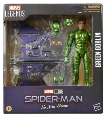 Obrázek produktu pro Pohyblivá figurka Green Goblin 15 cm s kluzákem – Marvel Legends Spider-Man No Way Home