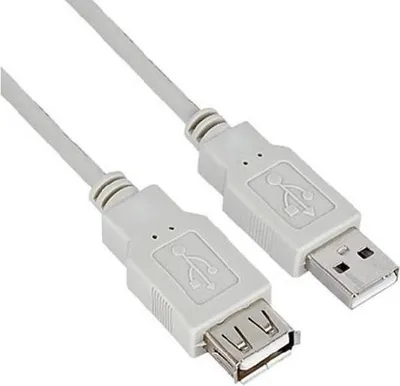 Obrázek produktu pro Nilox 1.8m USB 2.0, 1,8 m, USB A, USB A, USB 2.0, Samec/samice, Šedá