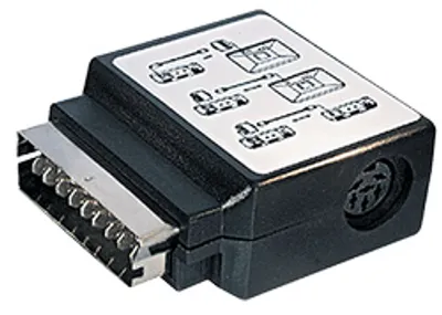 Produktbild von Transmedia Adapter; Scartstecker - 6 pol. DIN-Kupplung, V 48
