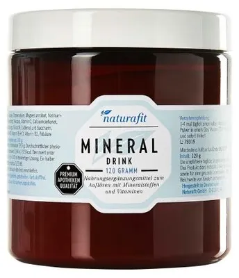 Produktbild von naturafit Mineraldrink Pulver, 120 g Pulver