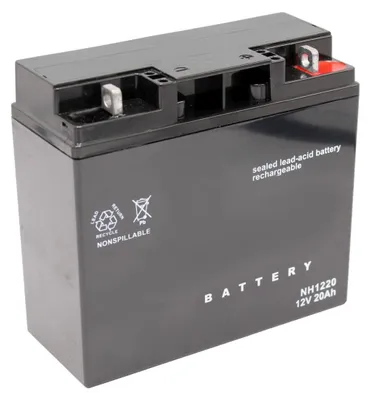 Produktbild von Gel-Batterie 12V 20Ah passend für AL-KO Rasenmäher, u.a. T14-102 | 16-102