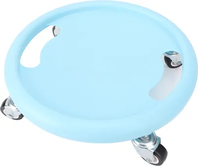 Zdjęcie produktu dla Trenażer rolkowy z kołem talerzowym 360 stopni do ćwiczeń siłowych Przenośny, wielofunkcyjny, przesuwny wałek fitness do domowej siłowni Niebieski