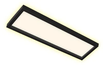 Produktbild von LED Deckenleuchte Deckenlampe Backlight-Effekt 22 Watt Schwarz Briloner
